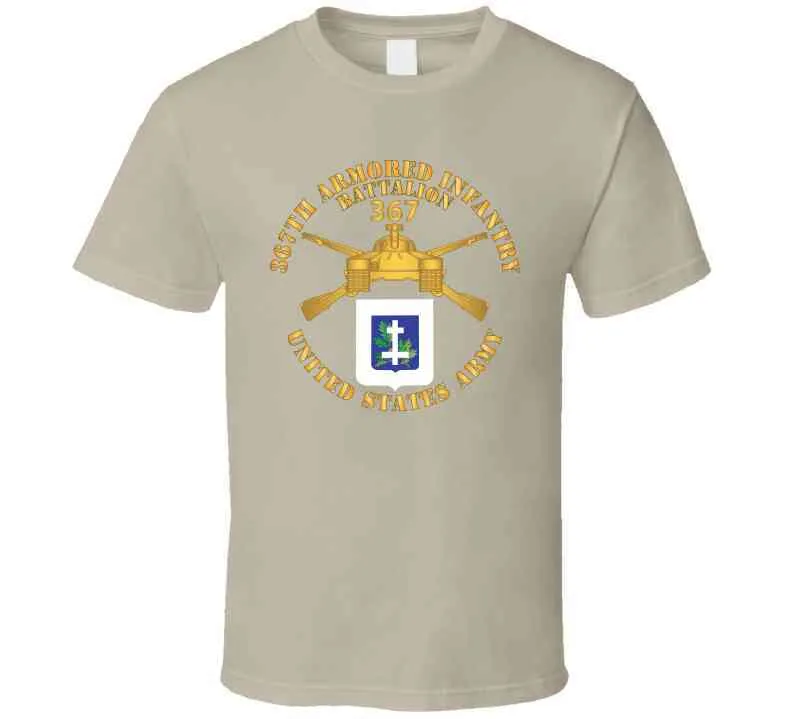 367th Armored Infantry Battalion - Br -  Dui X 300 Classic T Shirt, Crewneck Sweatshirt, Hoodie, Long Sleeve