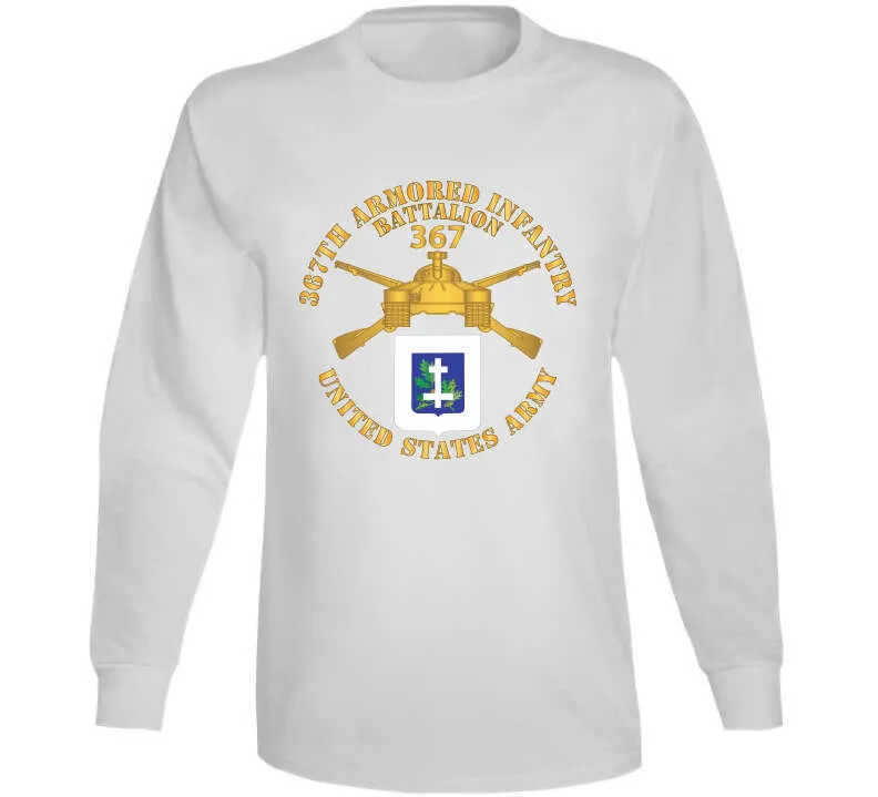 367th Armored Infantry Battalion - Br -  Dui X 300 Classic T Shirt, Crewneck Sweatshirt, Hoodie, Long Sleeve
