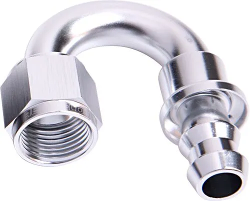 400 Series Push Lock 180° Hose End -6AN AF406-06S