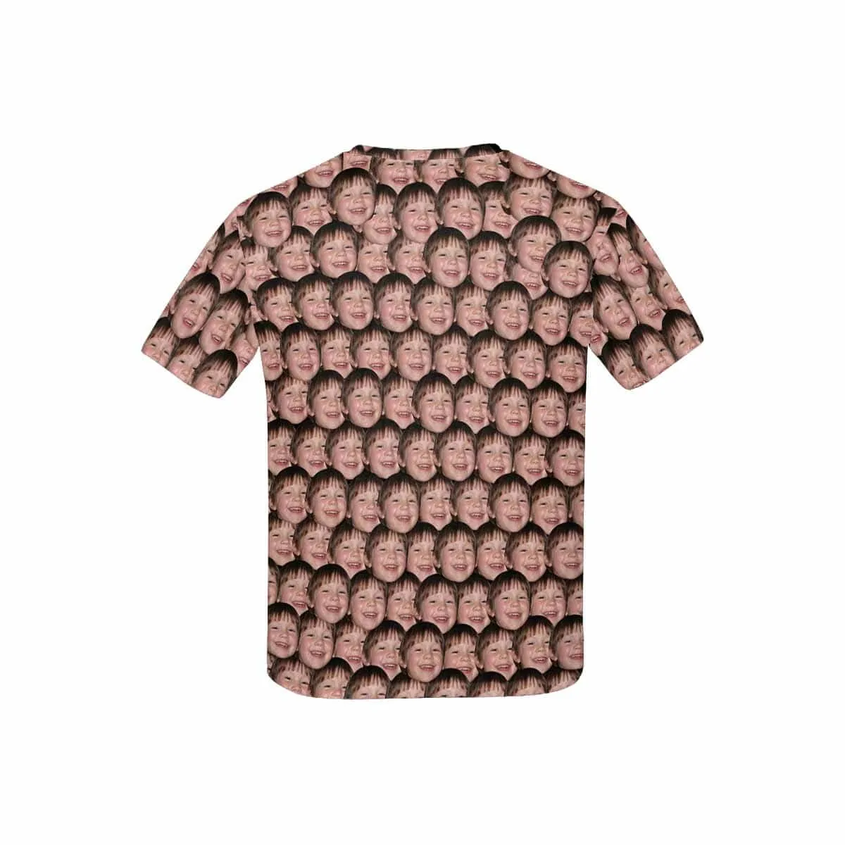 #6-15Y Custom Face Simple Kid's T-shirt