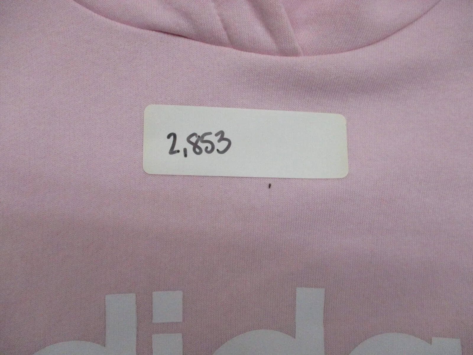 Adidas Activewear Hoodies Girls Small S Pink Long Sleeves Graphic Sports Logo
