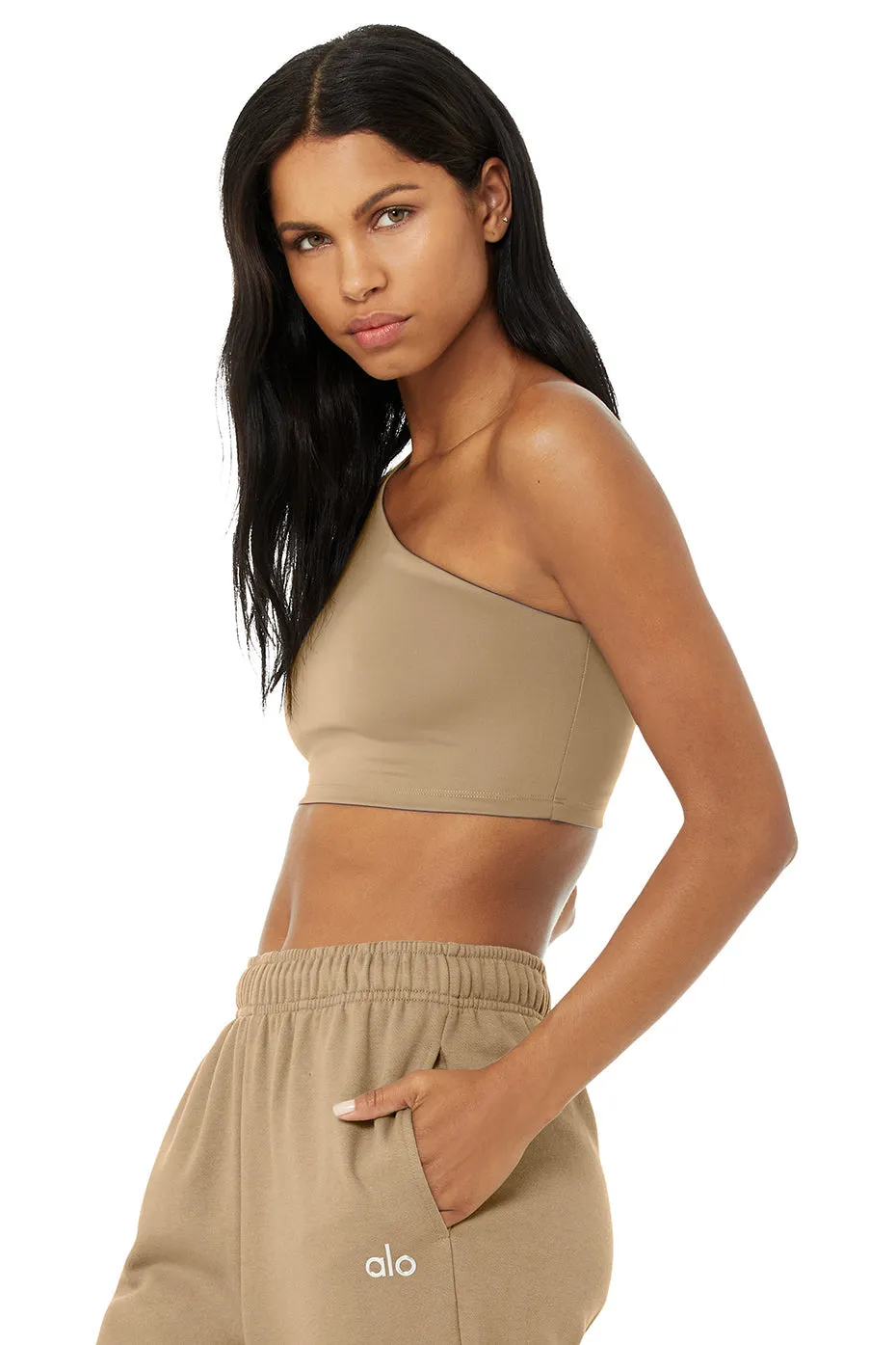 Airlift Wave Crop Short Sleeve - Gravel