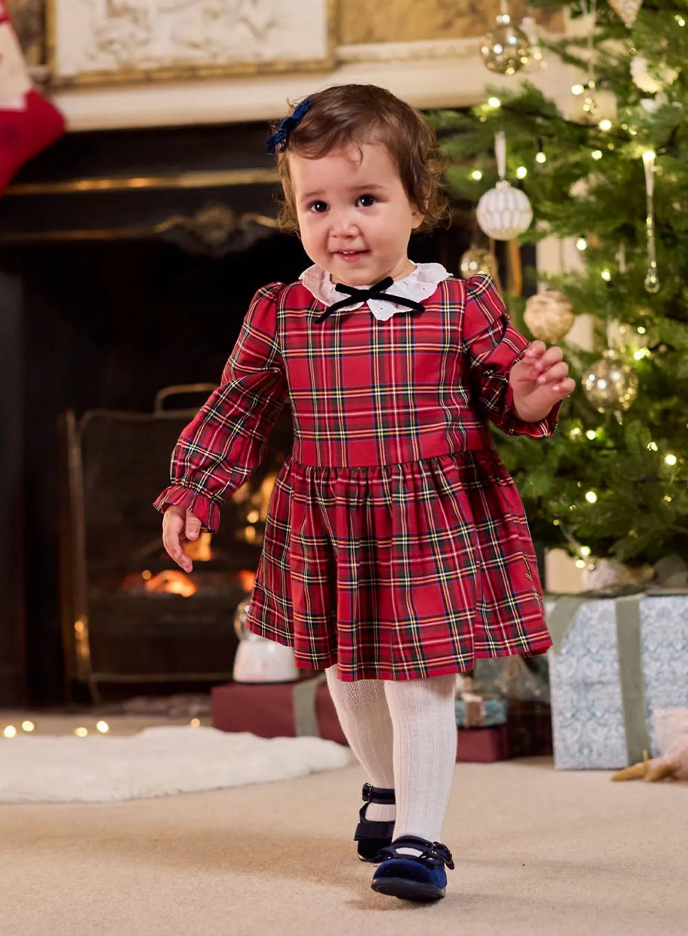 Baby Tabitha Willow Tartan Dress