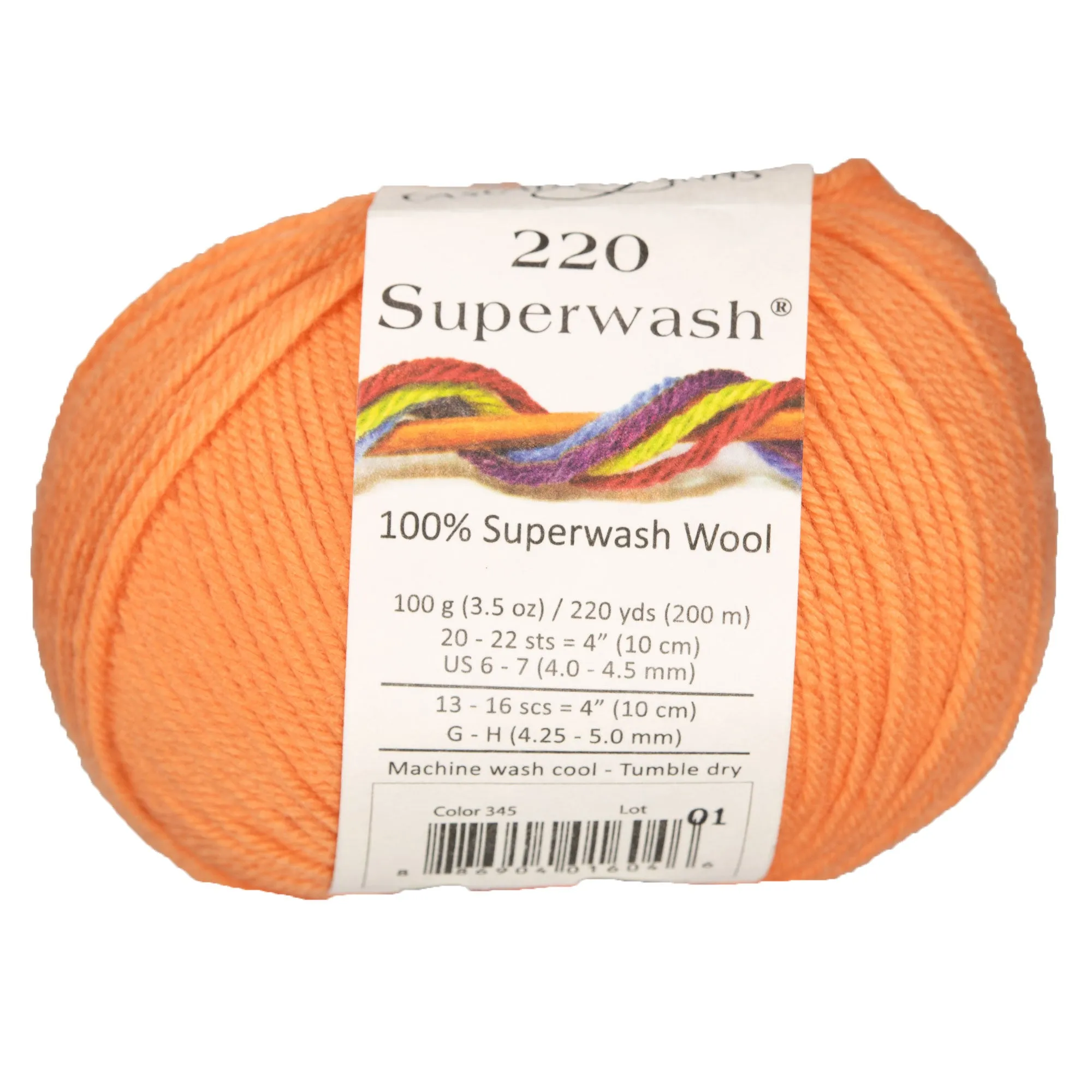Cascade Yarns 220 Superwash Yarn - 0345 Autumn Sunset
