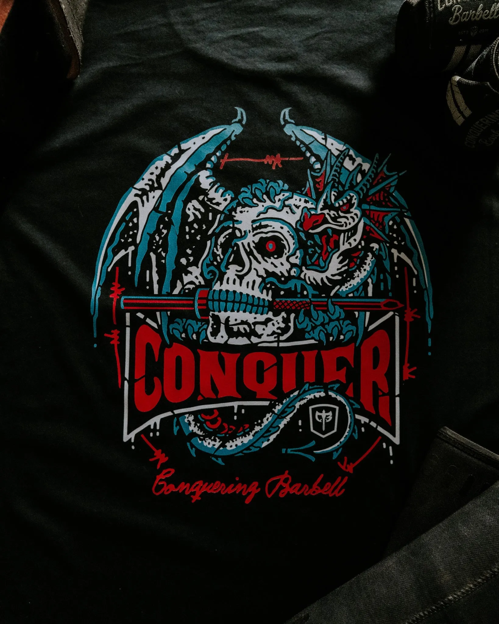 Conquering Dragon - Black Tee