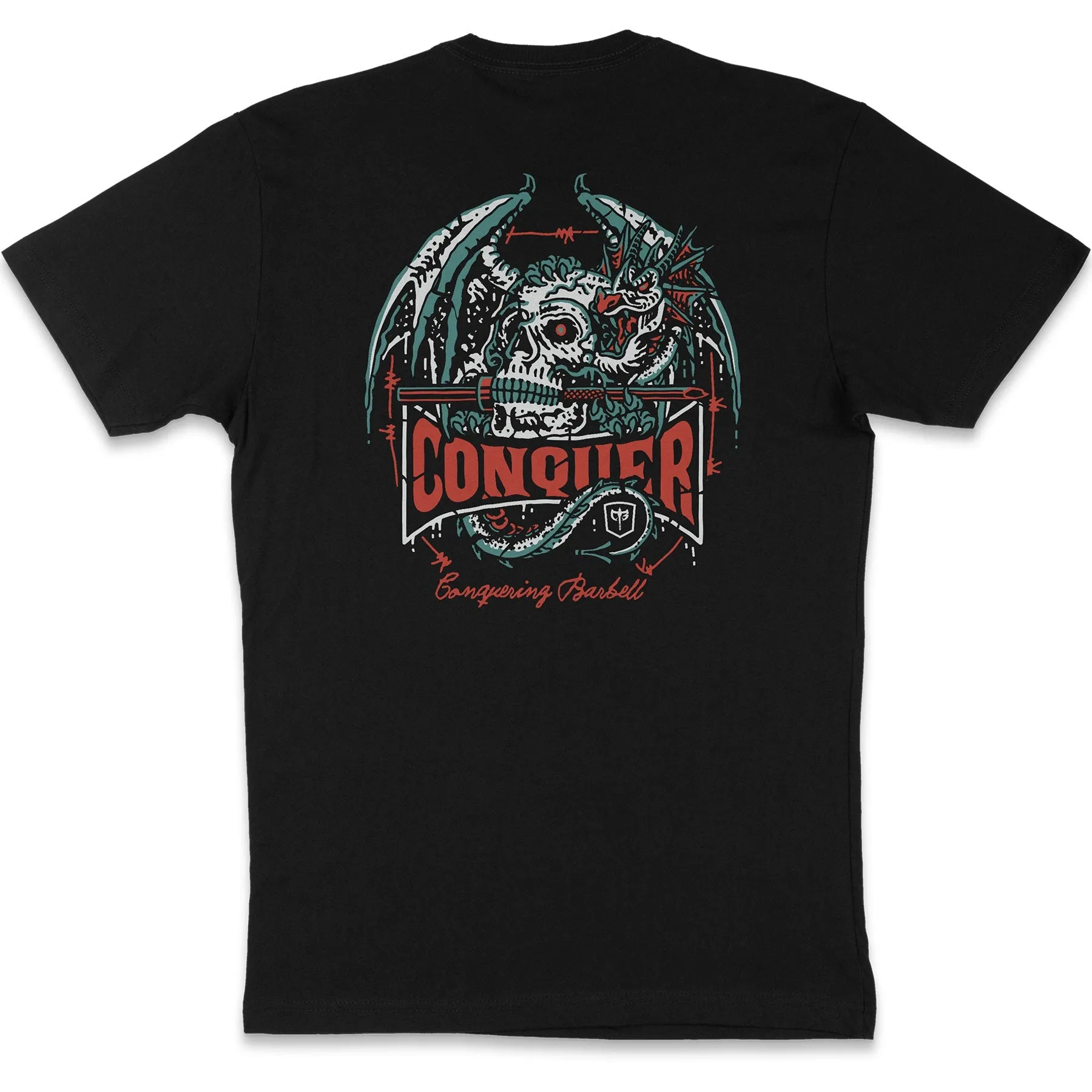 Conquering Dragon - Black Tee