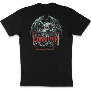 Conquering Dragon - Black Tee