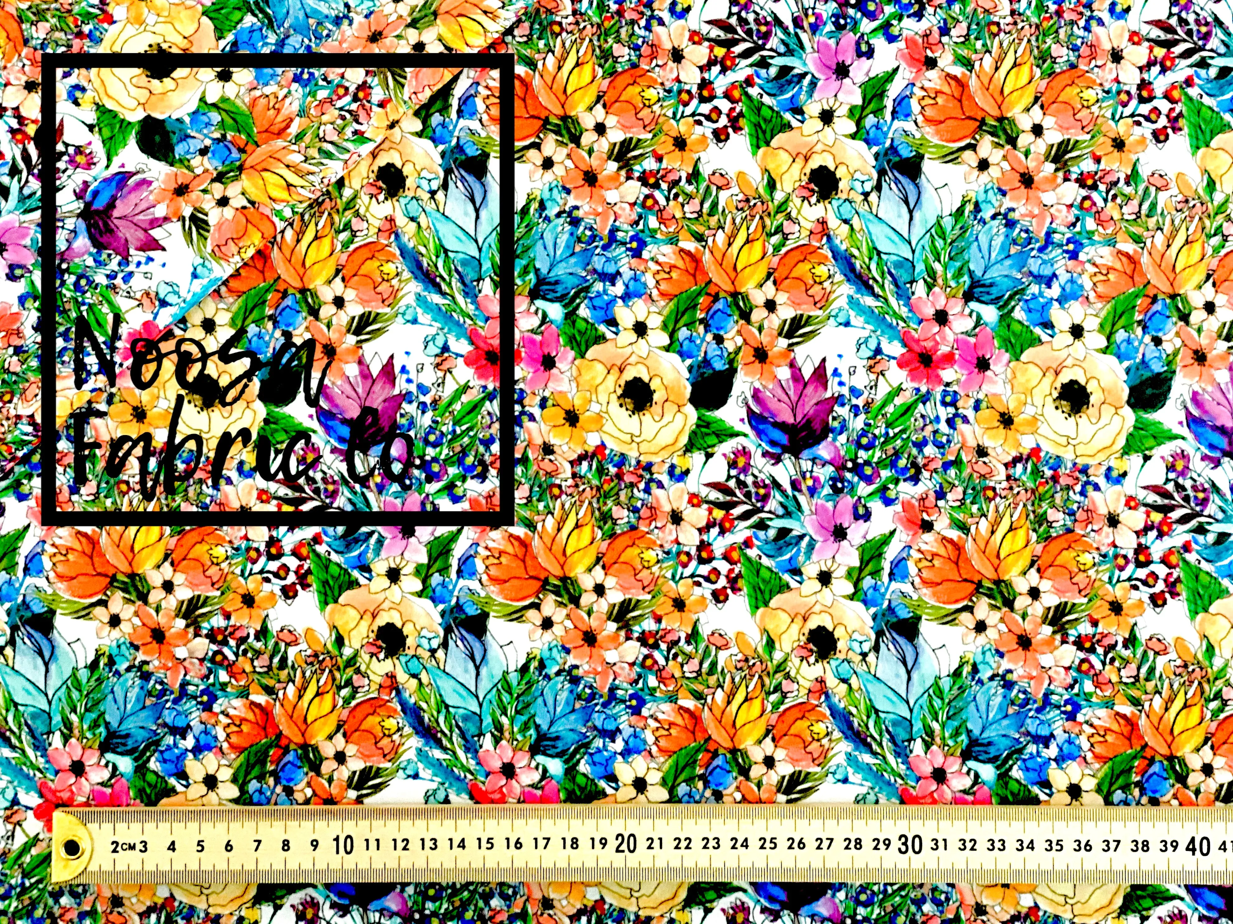 Delia Top Coat Polyester (TCP) Digital Print Fabric