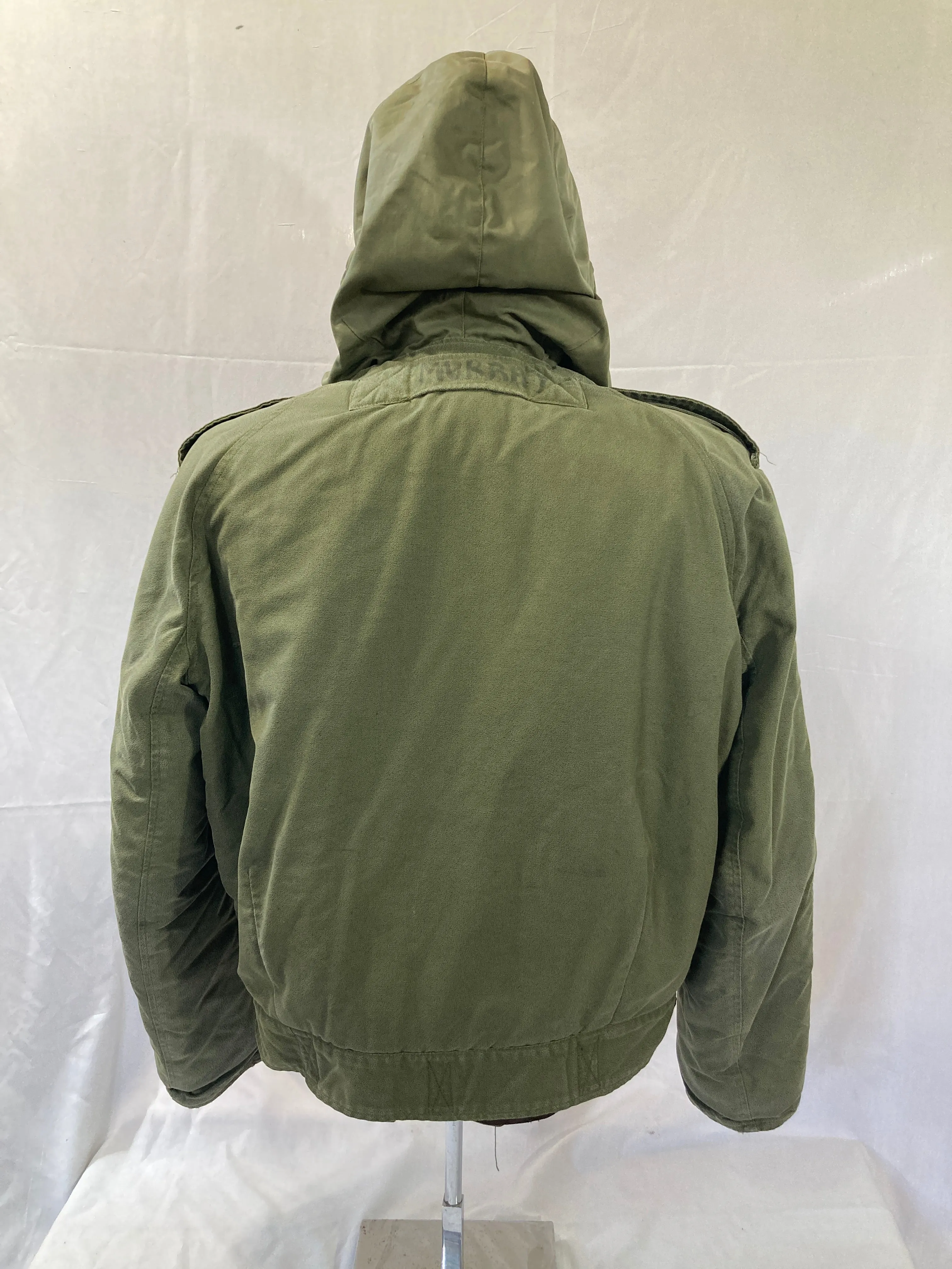 Epic Canadian 1960's Combat Vehicle Crew Cold Weather Jacket *Rare*