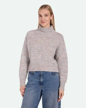 Gretas 3732 Striktrøje - Light Grey Melange