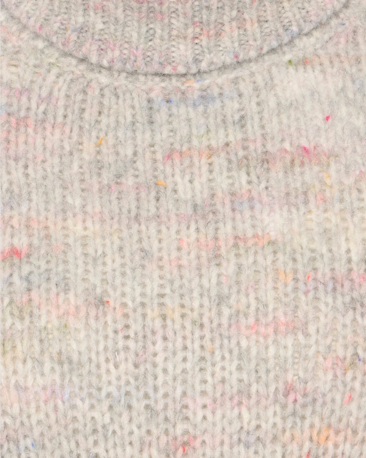 Gretas 3732 Striktrøje - Light Grey Melange