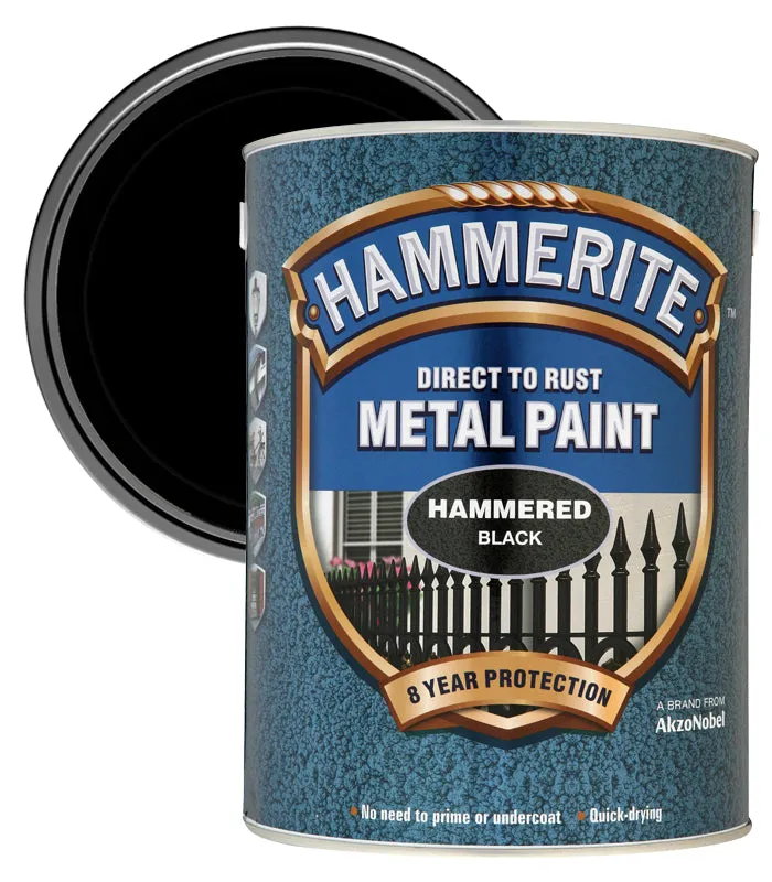 Hammerite Hammered Direct To Rust Metal Paint
