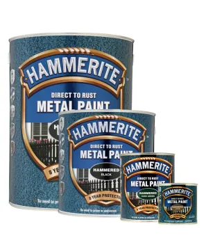 Hammerite Hammered Direct To Rust Metal Paint