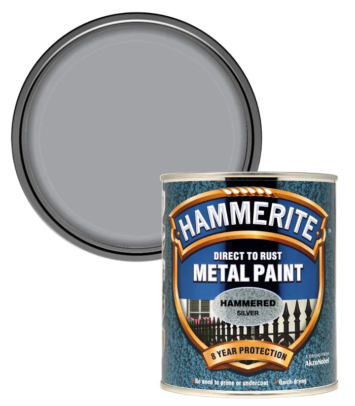 Hammerite Hammered Direct To Rust Metal Paint