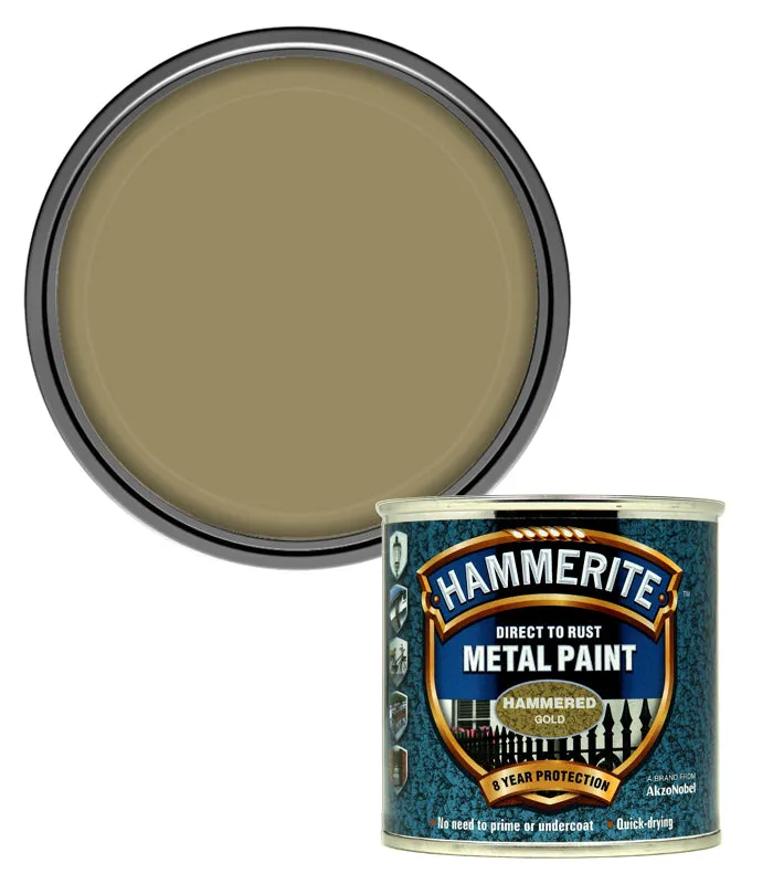 Hammerite Hammered Direct To Rust Metal Paint