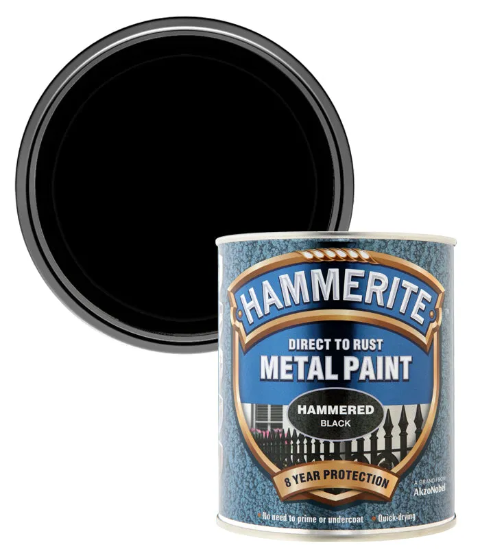 Hammerite Hammered Direct To Rust Metal Paint