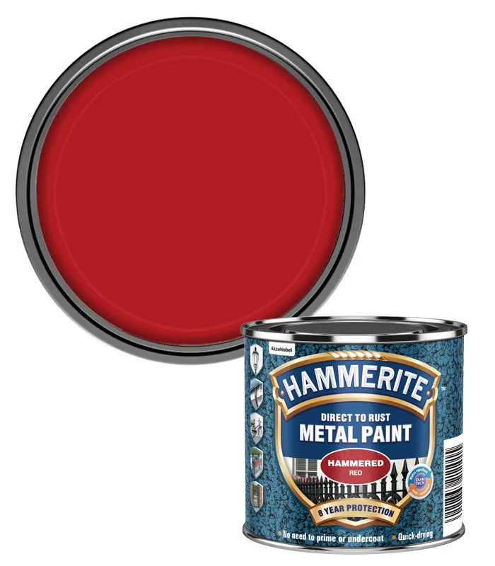 Hammerite Hammered Direct To Rust Metal Paint