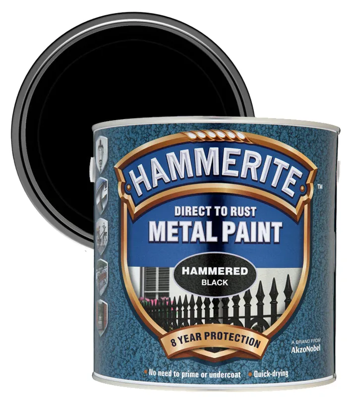 Hammerite Hammered Direct To Rust Metal Paint