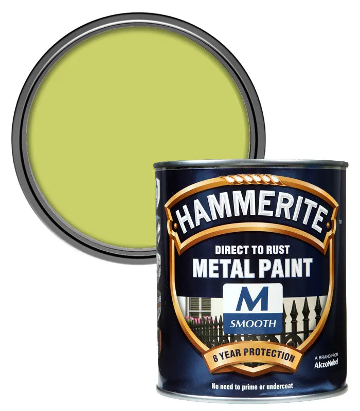 Hammerite Smooth Direct To Rust Metal Paint - 750ml