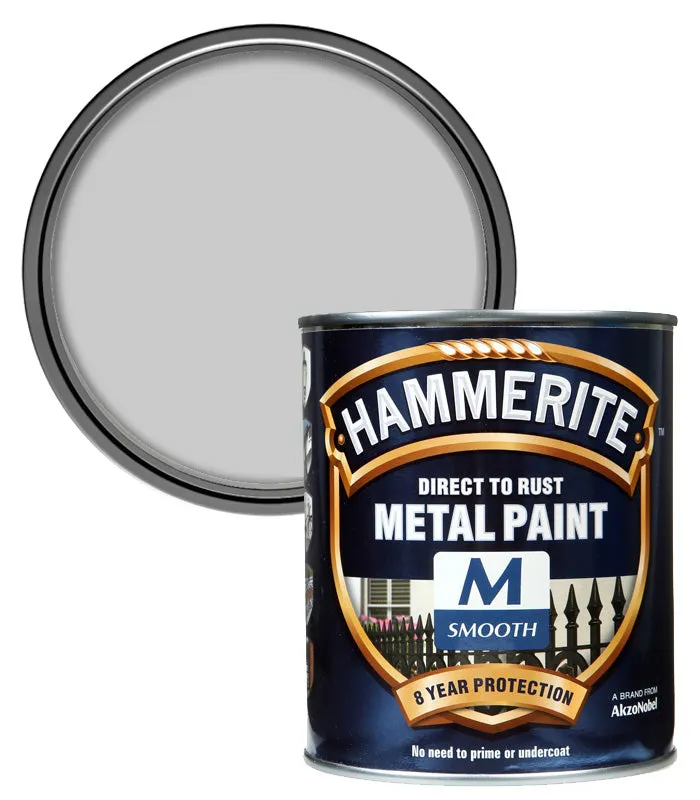 Hammerite Smooth Direct To Rust Metal Paint - 750ml