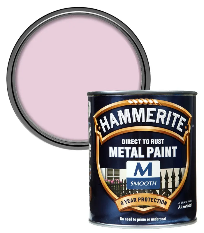 Hammerite Smooth Direct To Rust Metal Paint - 750ml