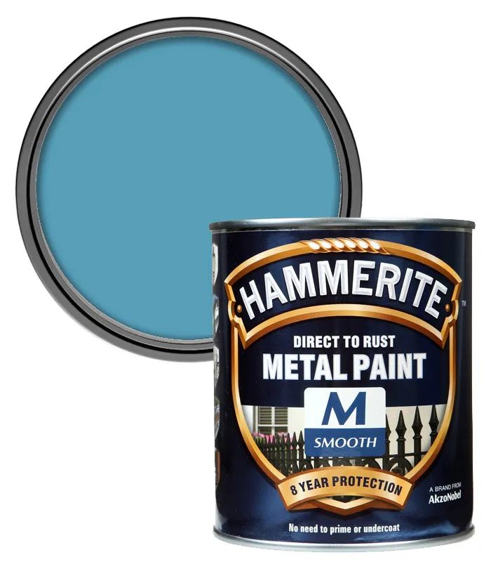 Hammerite Smooth Direct To Rust Metal Paint - 750ml