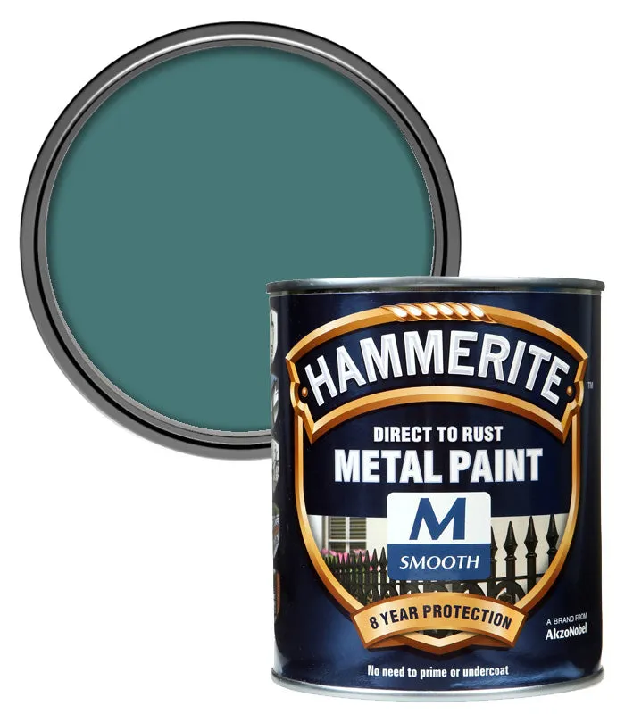 Hammerite Smooth Direct To Rust Metal Paint - 750ml