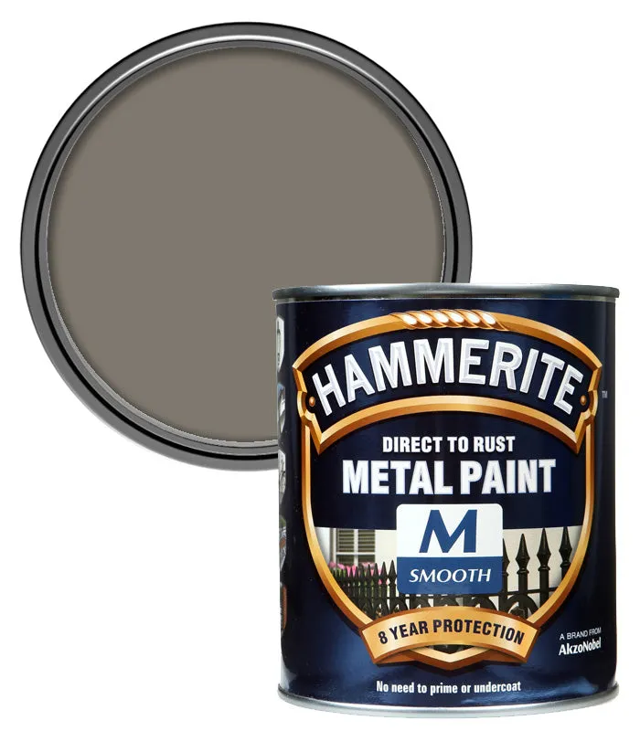Hammerite Smooth Direct To Rust Metal Paint - 750ml