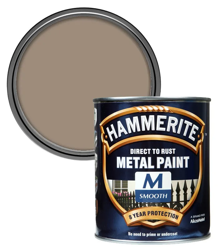 Hammerite Smooth Direct To Rust Metal Paint - 750ml