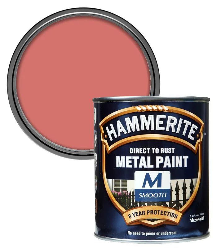 Hammerite Smooth Direct To Rust Metal Paint - 750ml