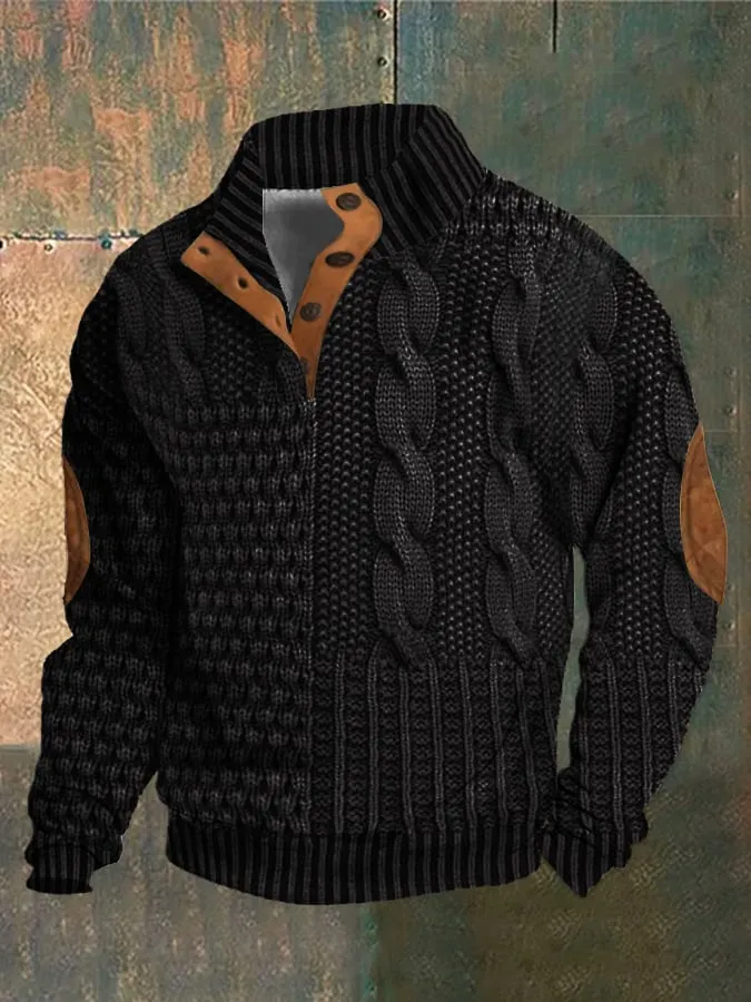 Ivyshape | Buttonable Casual Sweater