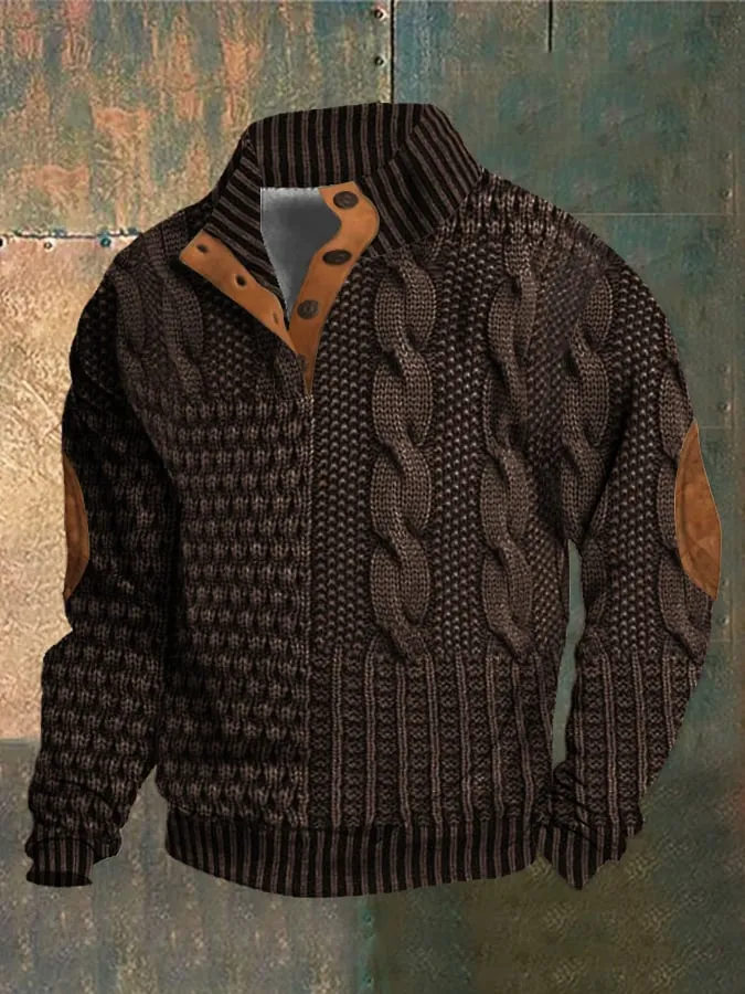 Ivyshape | Buttonable Casual Sweater