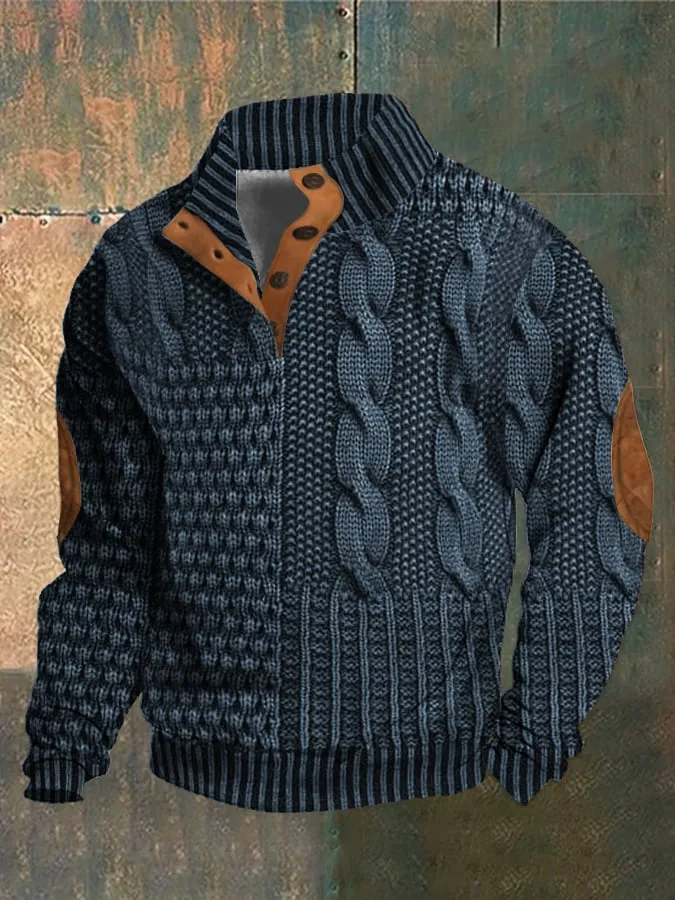 Ivyshape | Buttonable Casual Sweater