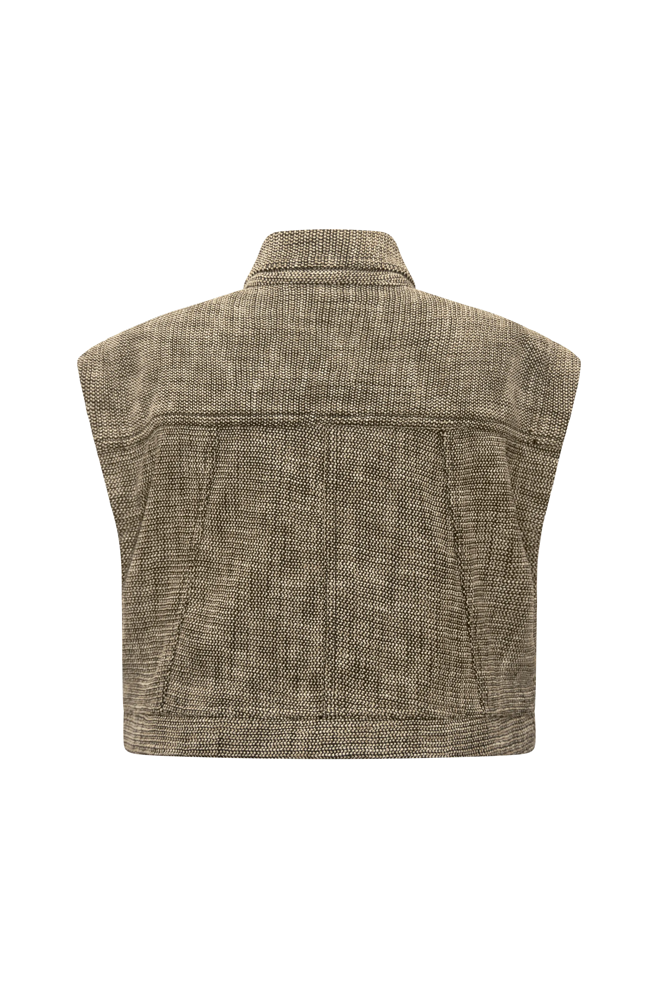 Jeanneth Tweed Vest