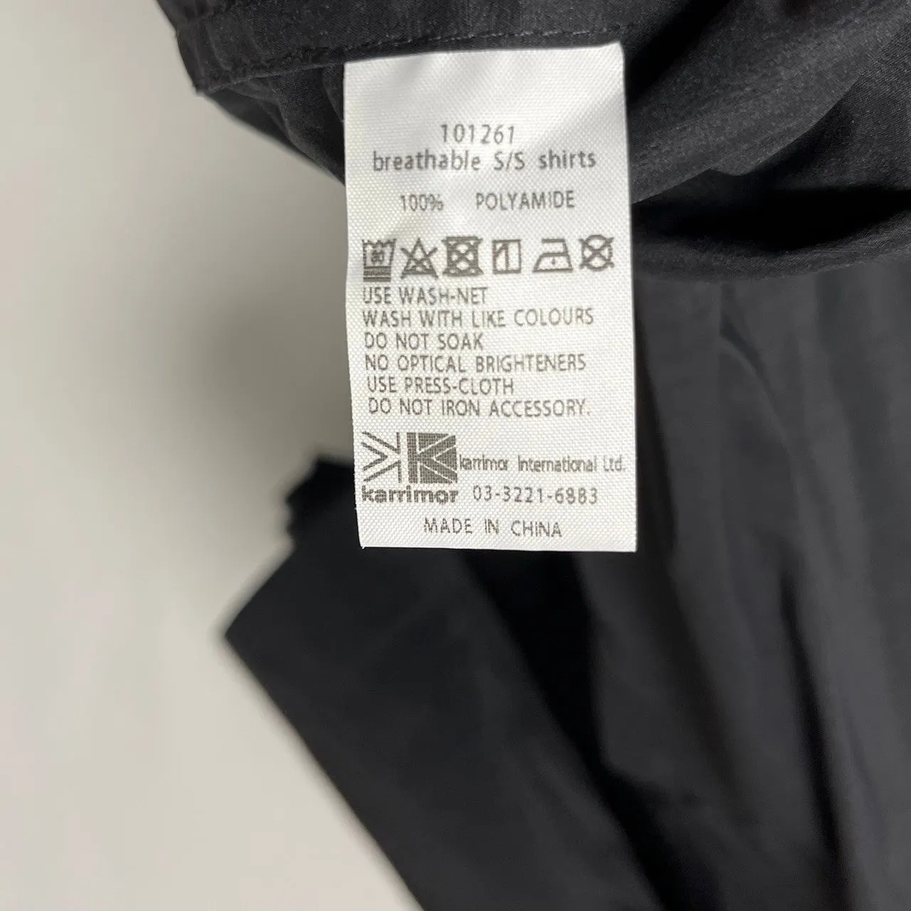 karrimor カリマー breathable S/S shirts ブリザブル 半袖シャツ SS SH 101261