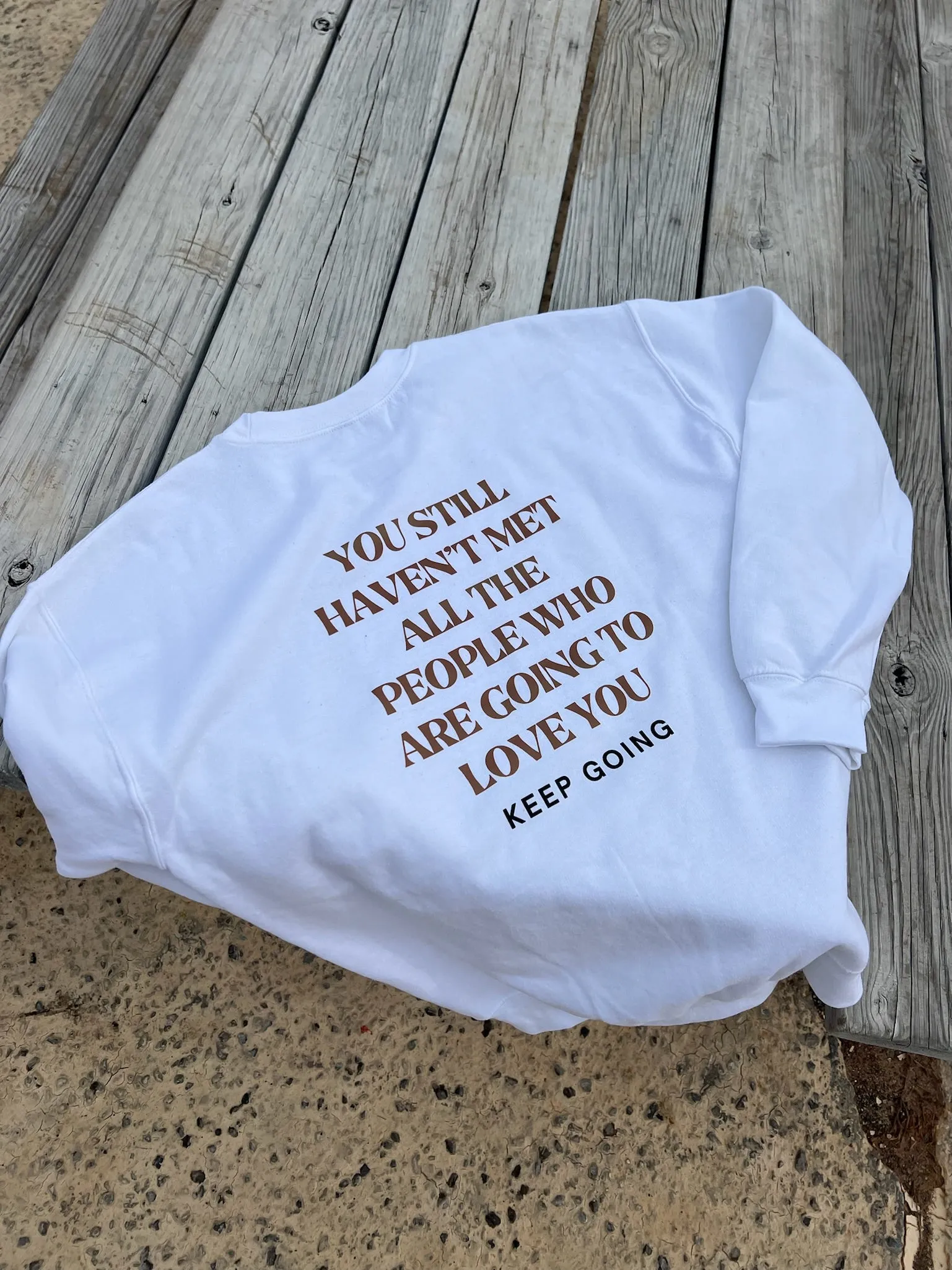 Keep Going Crewneck