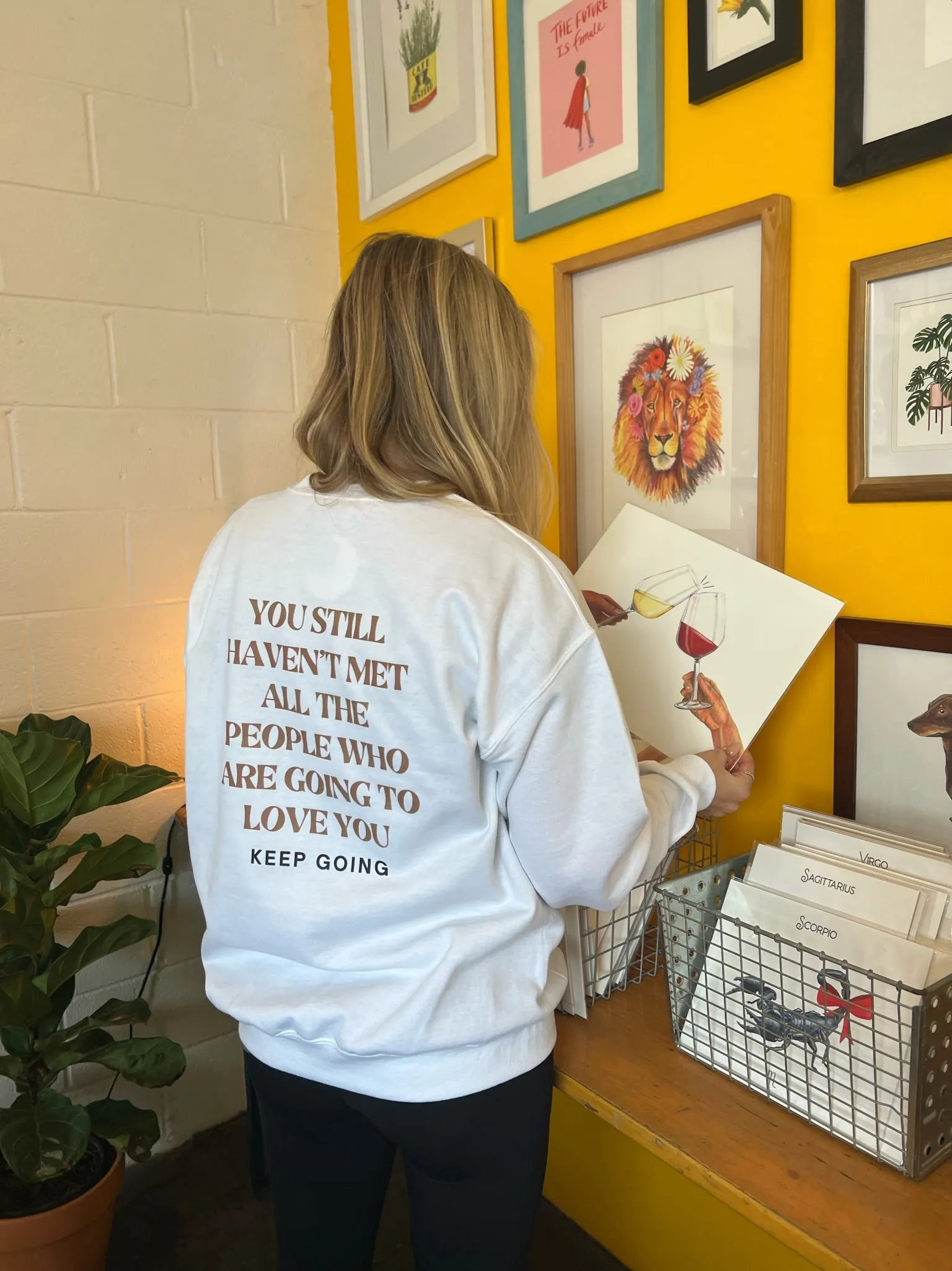 Keep Going Crewneck