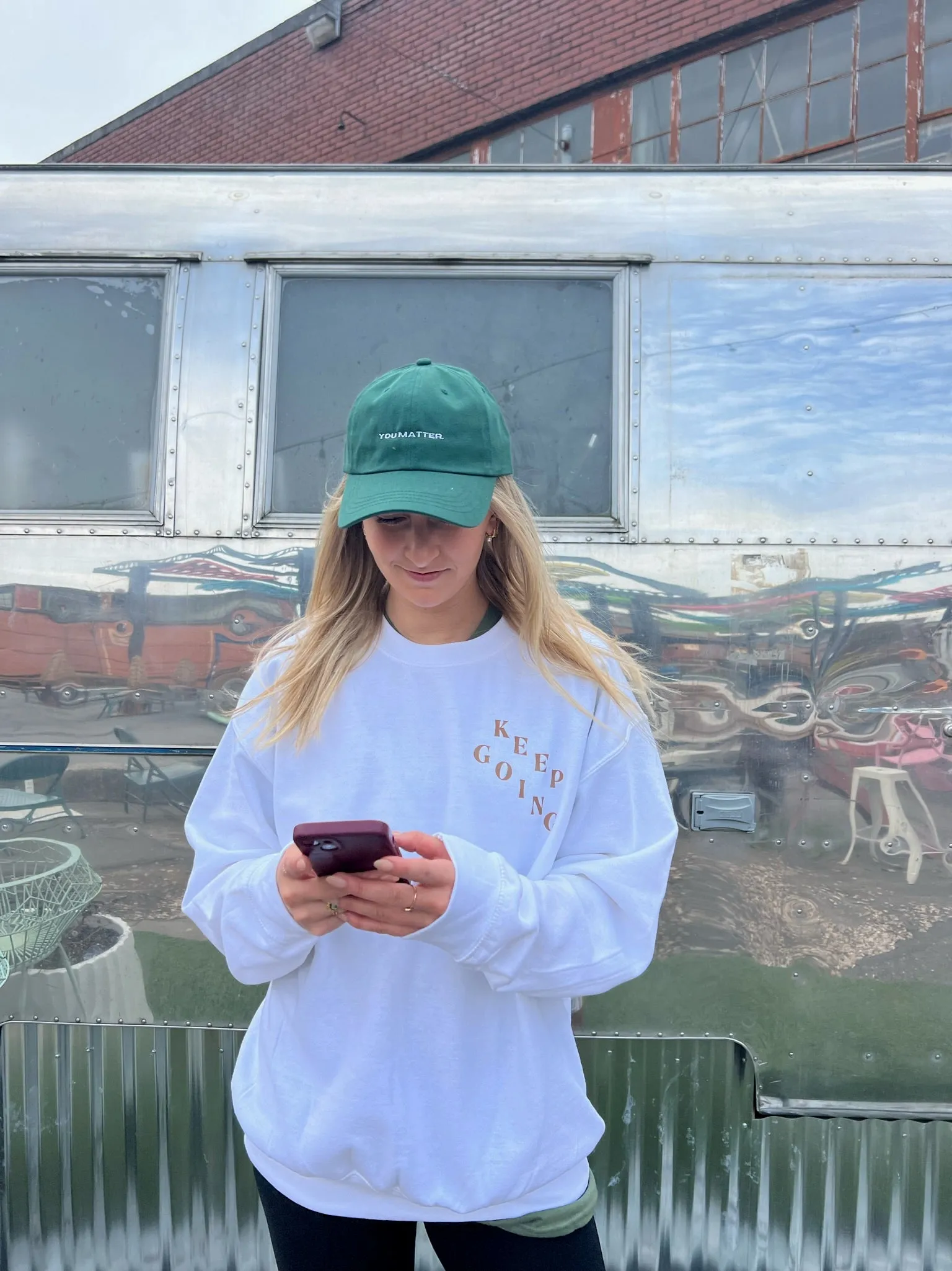 Keep Going Crewneck