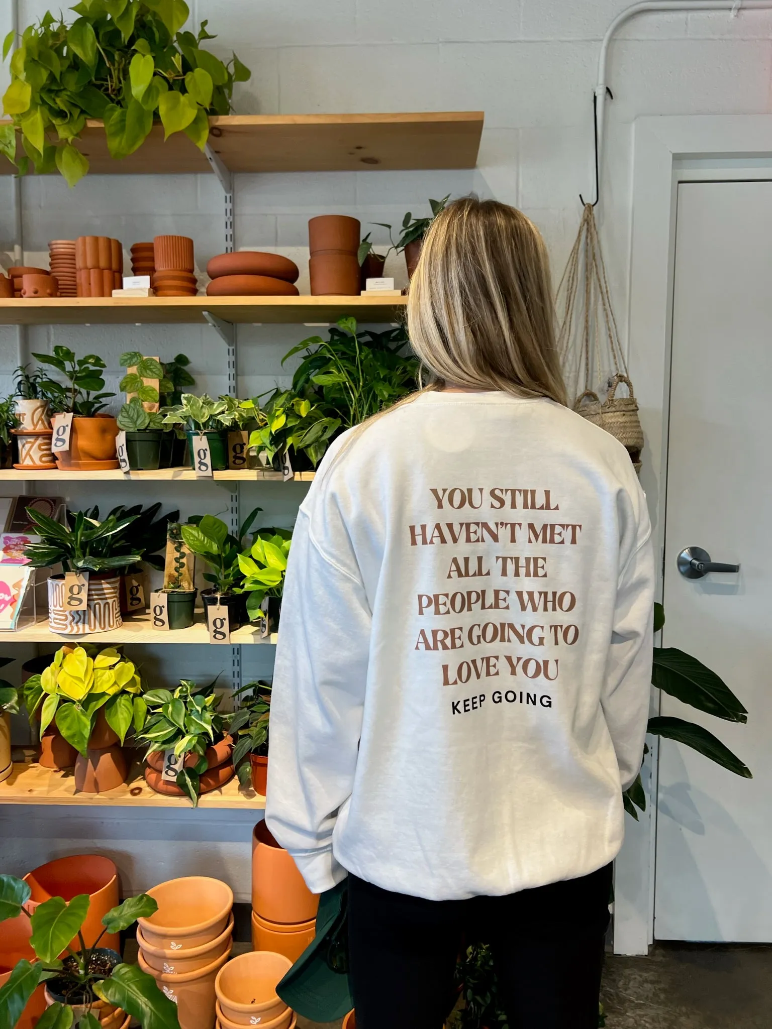 Keep Going Crewneck