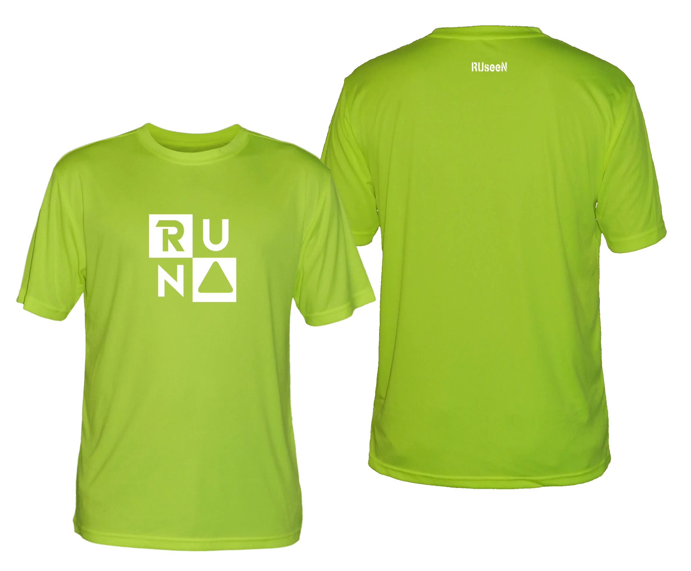 Men's Reflective Short Sleeve Shirt - RUN Squared