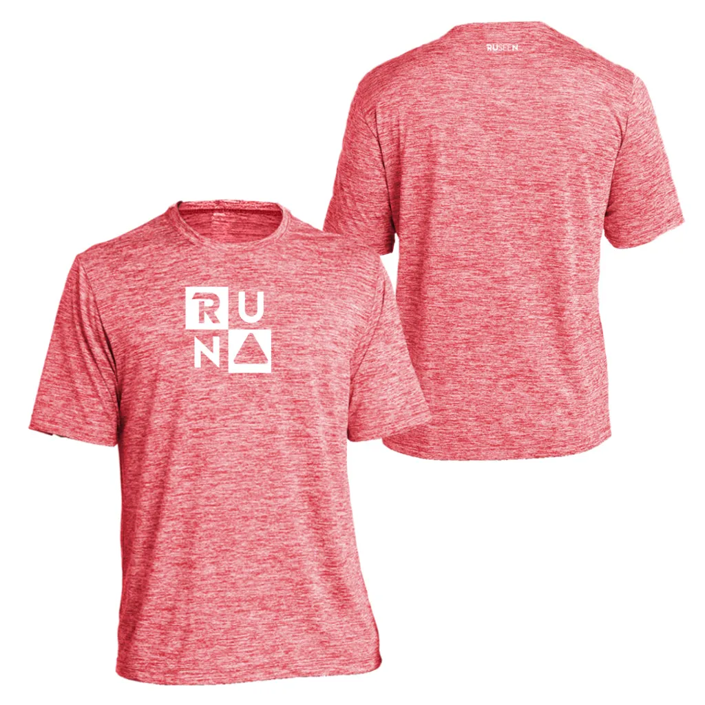 Men's Reflective Short Sleeve Shirt - RUN Squared
