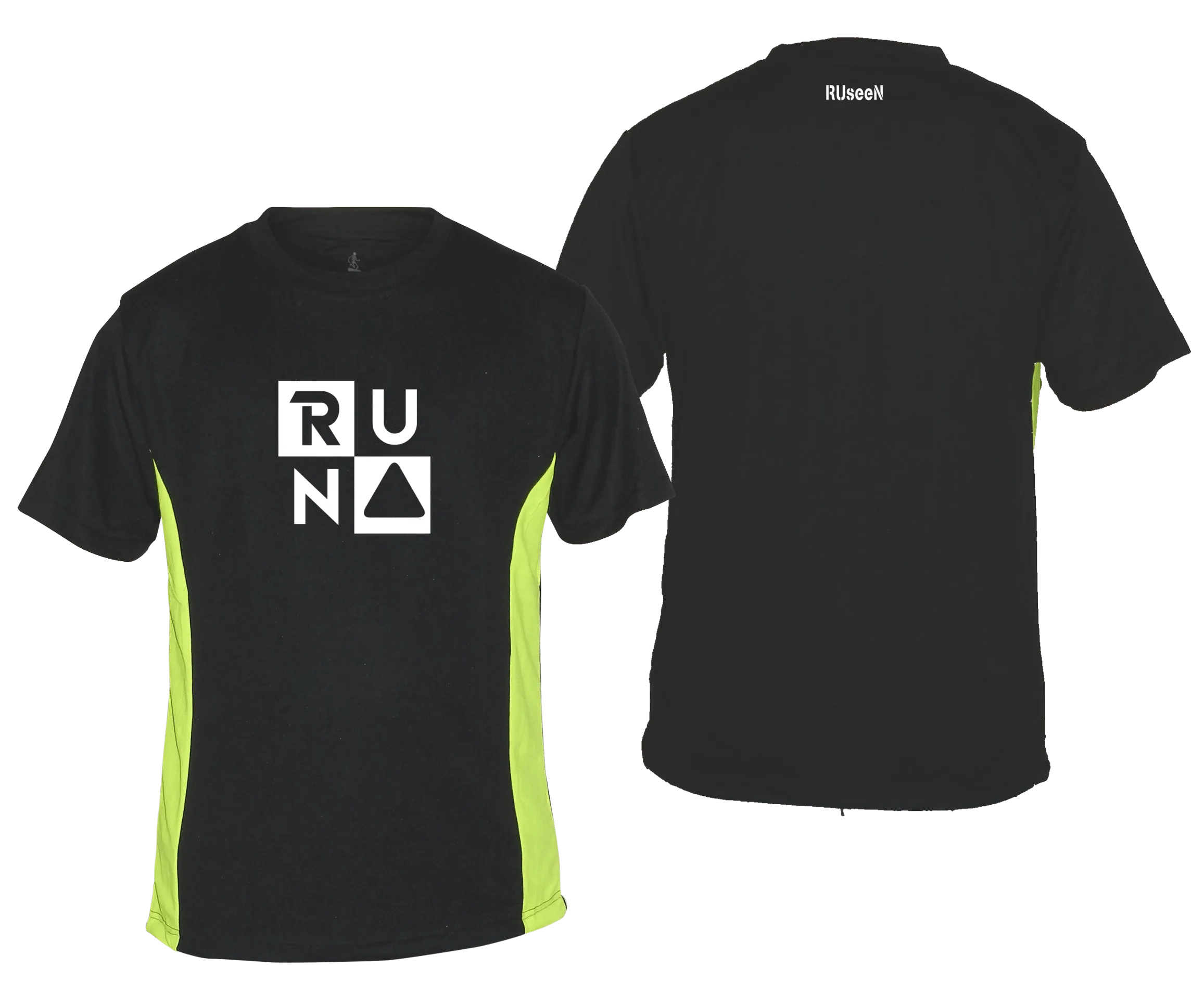 Men's Reflective Short Sleeve Shirt - RUN Squared
