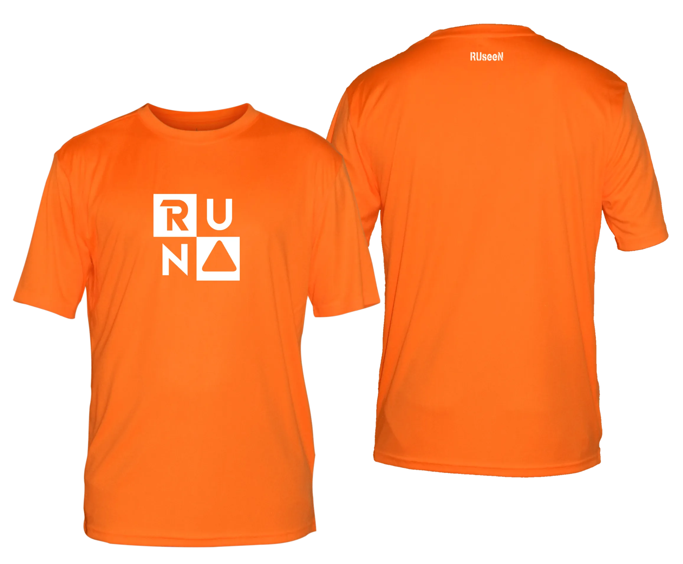 Men's Reflective Short Sleeve Shirt - RUN Squared