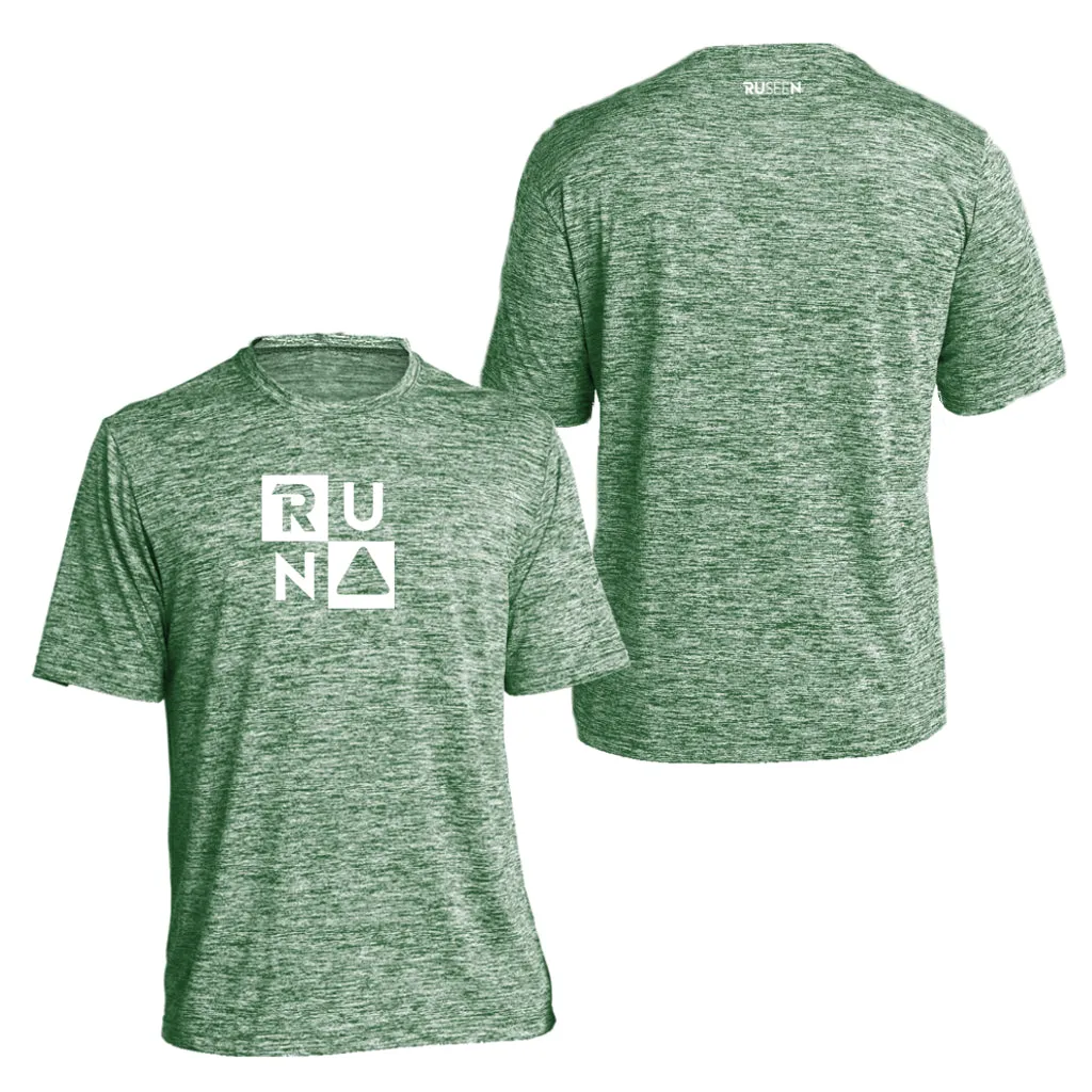 Men's Reflective Short Sleeve Shirt - RUN Squared