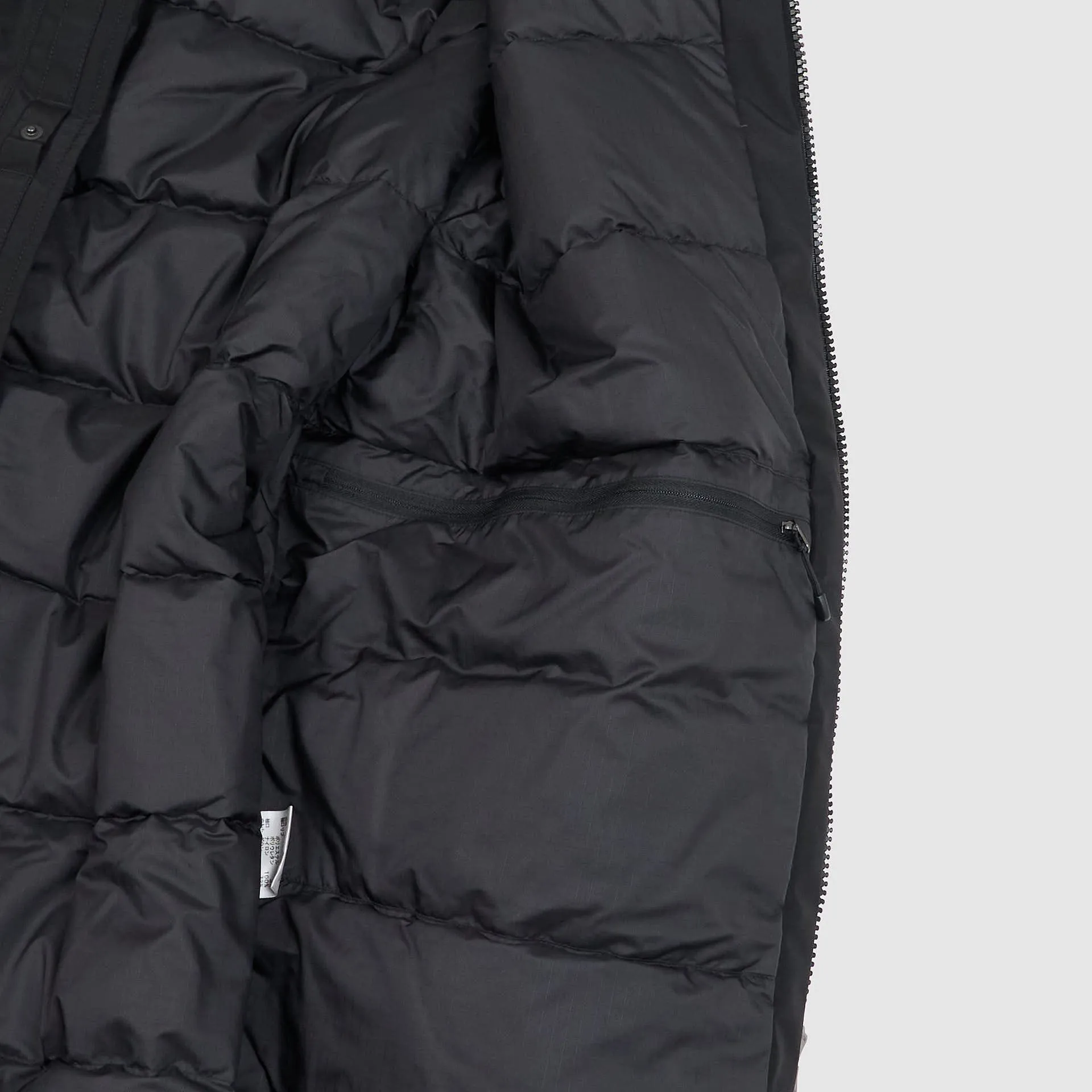Nanamica Padded Gore-Tex Hooded Fishtail Down Parka
