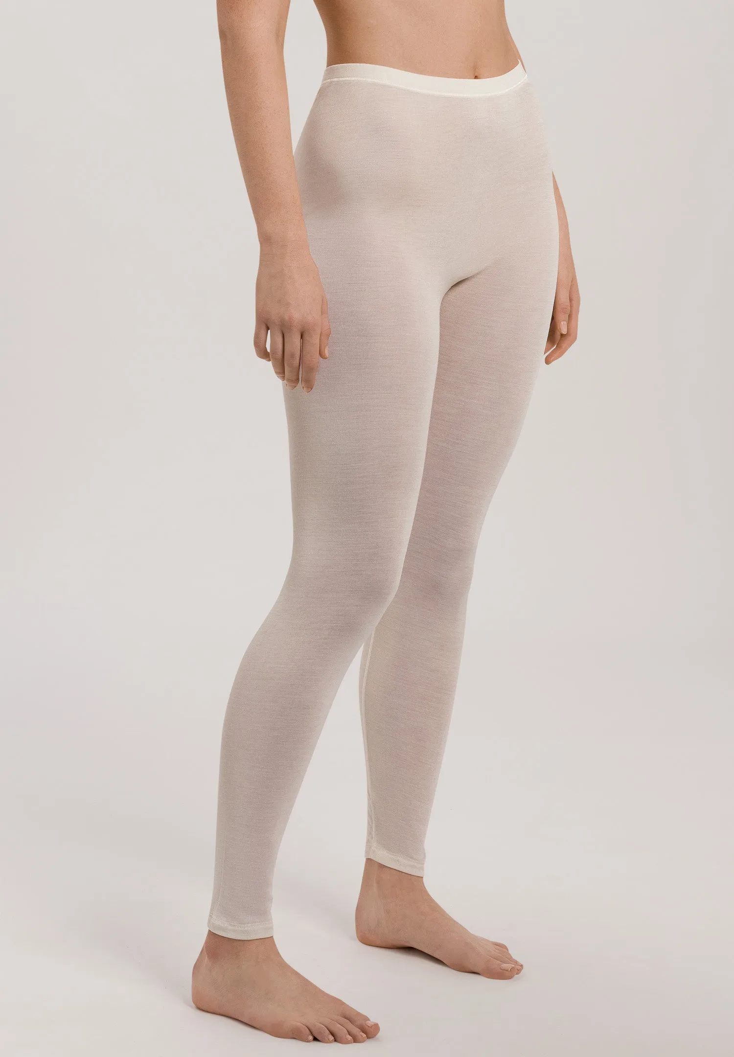 Pure Silk Leggings | Pale Cream 71710-116