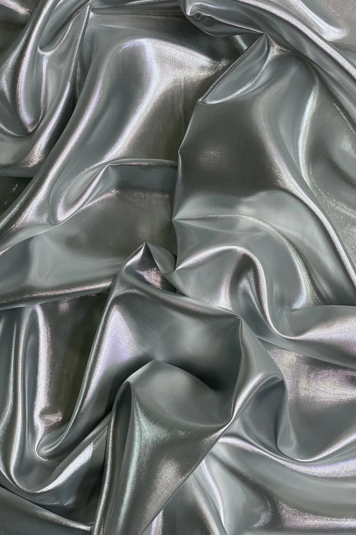 Silver Chiffon Lame