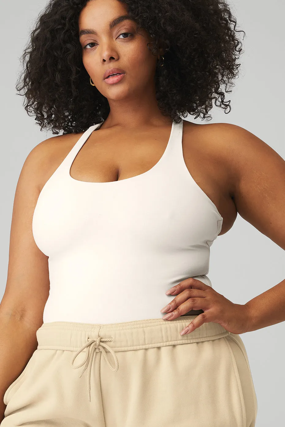 Sleek Back Bodysuit - Ivory