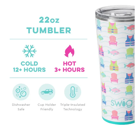 Swig Beach Girl / Lake Girl Tumbler 22oz
