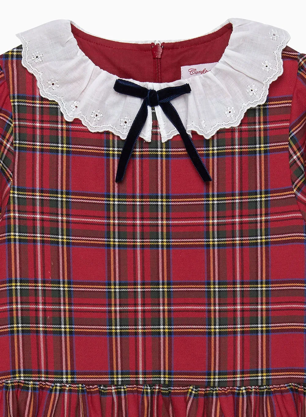 Tabitha Willow Dress in Red Tartan